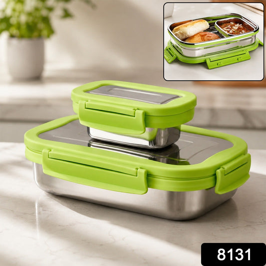 Stainless Steel Lunch Pack โ Leakproof & Compact
